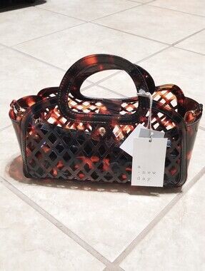 A New Day Jelly Mini Cage Crossbody Bag